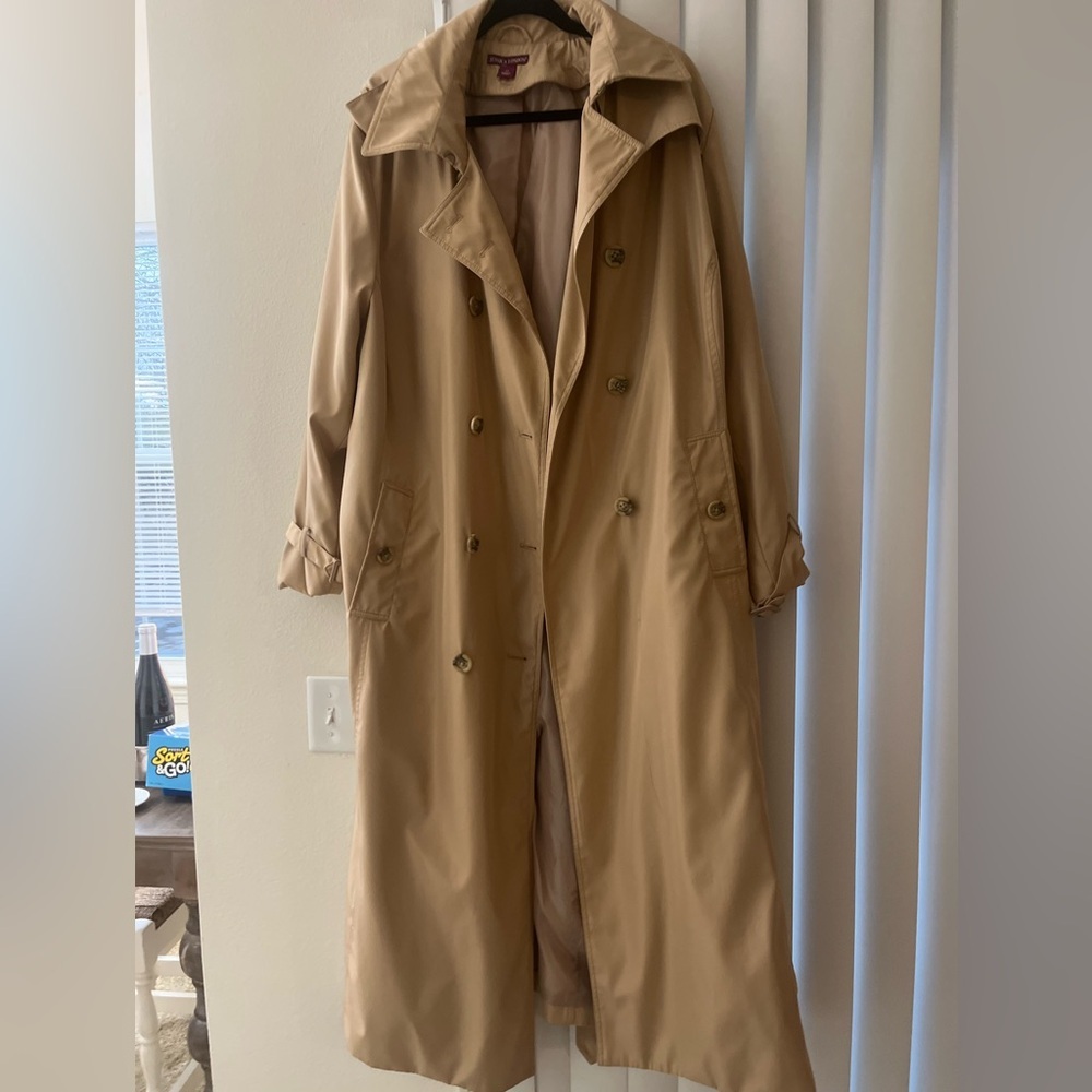 Jessica London Tan Trench Coat
